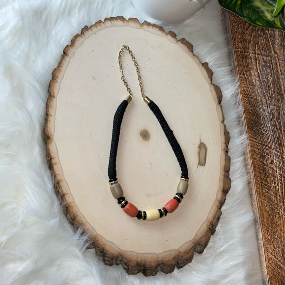 Beaded Roped Necklace - Picture 2 of 3